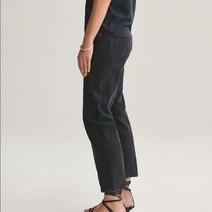 AGOLDE Premium Black Straight Leg Jeans Size 27